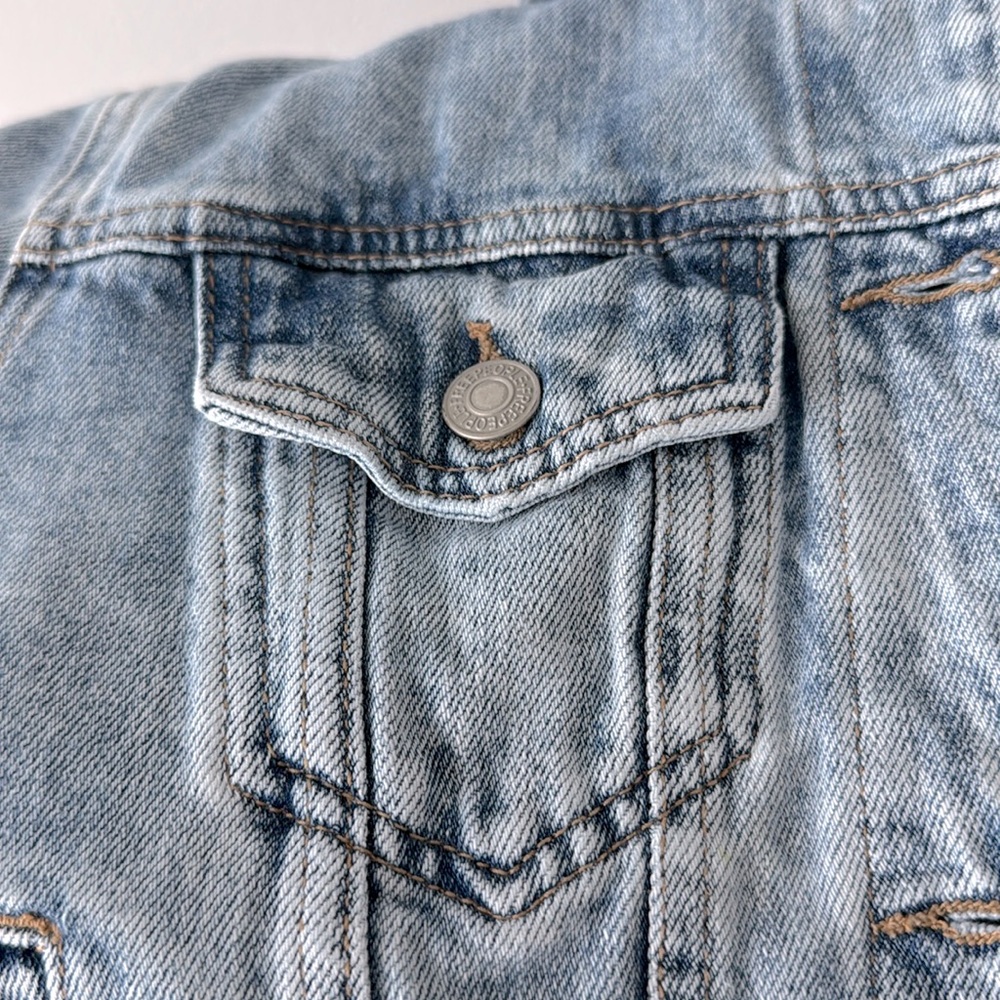 Free People Rumors Denim Jean Jacket - Picture 5 of 9